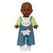Heless 1316 Latzhose mit Ringelshirt "Bunny Lou" 28 - 35 cm | Bild 3