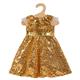 Heless 1330 Kleid "Goldstar" Grösse 28 - 35 cm