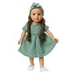 Heless 1424 Puppenkleid salbeigrün 28 - 35 cm | Bild 2
