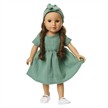 Heless 1424 Puppenkleid salbeigrün 28 - 35 cm | Bild 2