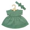Heless 1424 Puppenkleid salbeigrün 28 - 35 cm