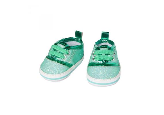 Heless 1491 Glitzer Sneaker mint Grösse 30 - 34 cm