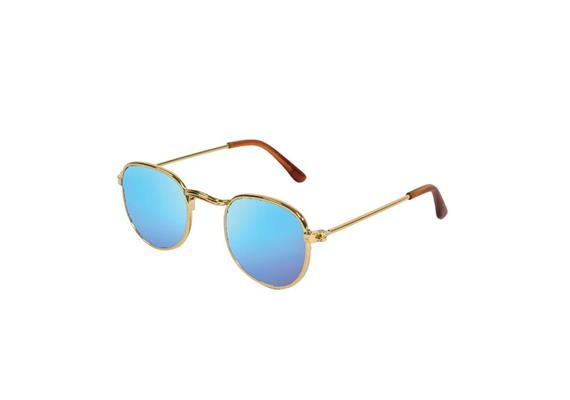 Heless 153 Sonnenbrille gold - blau verspiegelt