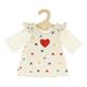 Heless 1530 Puppen-Kordkleid ''Herz-Konfetti'' mit T-Shirt, Gr. 28 - 35 cm