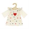Heless 1530 Puppen-Kordkleid ''Herz-Konfetti'' mit T-Shirt, Gr. 28 - 35 cm