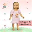 Heless 1565 Puppen-Nachthemd ''Prinzessin Emily'', Gr. 28- 35 cm | Bild 2