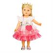Heless 1580 Puppenkleid ''Prinzessin Emily'' mit Herztasche und Krone, Gr. 28 - 35 cm | Bild 2