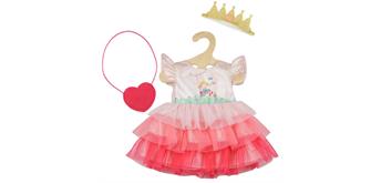 Heless 1580 Puppenkleid ''Prinzessin Emily'' mit Herztasche und Krone, Gr. 28 - 35 cm