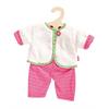 Heless 1625 Kuschelige Wendejacke "Blumi",28 - 35 cm