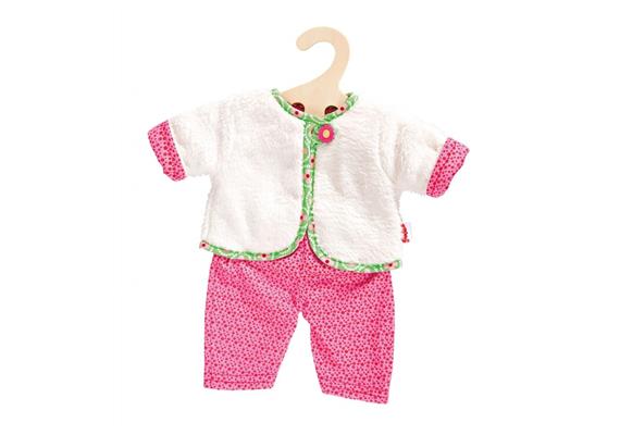 Heless 1625 Kuschelige Wendejacke "Blumi",28 - 35 cm