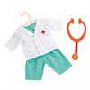 Heless 1653 Arzt-Outfit mit Stethoskop, 28 - 35 cm