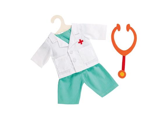 Heless 1653 Arzt-Outfit mit Stethoskop, 28 - 35 cm