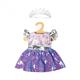 Heless 2131 Kleid Fee und Einhorn Wendepailletten 28 - 35 cm