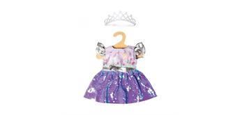 Heless 2131 Kleid Fee und Einhorn Wendepailletten 35 - 45 cm