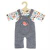 Heless 2215 Latzhose mit T-Shirt "Wal Bobby" 35 - 45 cm