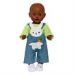 Heless 2316 Latzhose mit Ringelshirt "Bunny Lou" 35 - 45 cm | Bild 3