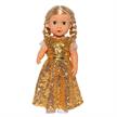 Heless 2330 Kleid "Goldstar" Grösse 35 - 45 cm | Bild 2