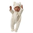 Heless 2480 Puppen-Strickstrampler ecru 35 - 45 cm | Bild 5