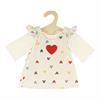 Heless 2530 Puppen-Kordkleid ''Herz-Konfetti'' mit T-Shirt, Gr. 35 - 45 cm