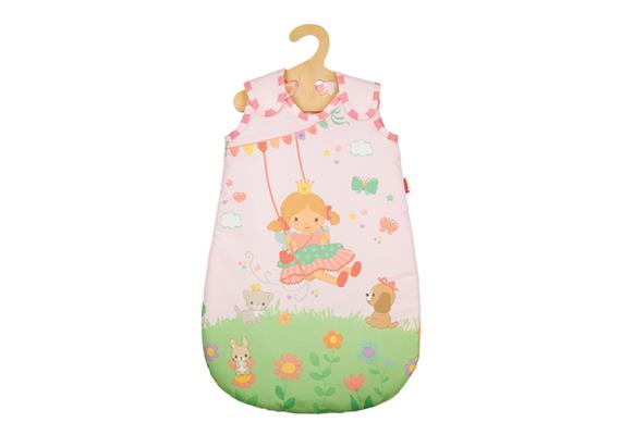 Heless 2593 Puppen-Schlafsack ''Prinzessin Emily'', Gr. 35 - 50 cm