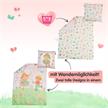 Heless 5000 Puppenbettdecke (44 x 34 cm) mit Kissen (16 x 16 cm) ''Prinzessin Emily'' | Bild 5