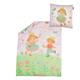 Heless 5000 Puppenbettdecke (44 x 34 cm) mit Kissen (16 x 16 cm) ''Prinzessin Emily''