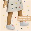 Heless 530 Puppen-Slipper mit Herz, Gr. 38 - 45 cm | Bild 3