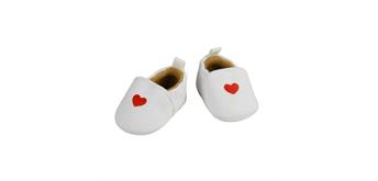 Heless 5301 Puppen-Slipper mit Herz, Gr. 30 - 34 cm