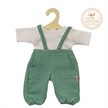 Heless 54021 Set: Gordi Puppe mit Bio-Latzhose, salbeigrün, Junge, 34 cm | Bild 3