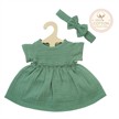 Heless 54022 Set: Gordi Puppe mit Biokleid, salbeigrün, Mädchen, 34 cm | Bild 3