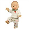 Heless 54036 Set: Gordi Puppe mit Kordhose und Oberteil, Junge, 34 cm