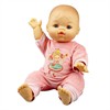 Heless 54037 Set: Gordi Puppe mit Velour-Strampler "Prinzessin Emily", Mädchen, 34 cm