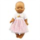 Heless 54038 Set: Gordi Puppe mit Einhornkleid ''Hannah'', Mädchen, 34 cm