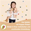 Heless 5771 Puppen-Strumpfhose mit Söckchen ''Herz Konfetti'', Gr. 28 - 35 cm | Bild 4
