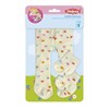 Heless 5771 Puppen-Strumpfhose mit Söckchen ''Herz Konfetti'', Gr. 28 - 35 cm
