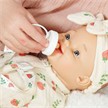 Heless 685 Puppen-Babyset "Schäfchen" aus Holz mit Fläschchen, Schnuller und Rassel, 3-tlg | Bild 2