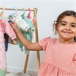 Heless 766 Puppen-Kleiderbügel Pastellfarben, 6 Stück | Bild 2