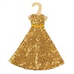 Heless 8330 Time2Shine Paillettenkleid "Goldstar" für Modepuppen der Grösse 29 cm | Bild 2