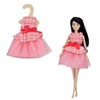 Heless 8514 Time2Shine Bouclé Minikleid "Gala" mit Tüllrock für Modepuppen der Grösse 29 c