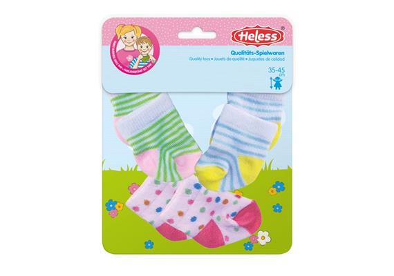 Heless 879 Söckchen, 3-er Set, Grösse 35-45 cm