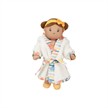 Heless 9677 Puppen-Bademantel "Ahoi" extra weiches Material, mini, Gr. 20-25 cm | Bild 2