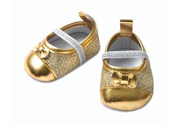 Heless Glitzerballerinas gold Grösse 30 - 34 cm