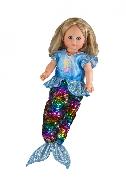 Jupes 2023 Princesse Petite Queue De Sirène Pour Filles Paillettes Scintillantes Enfants Demi