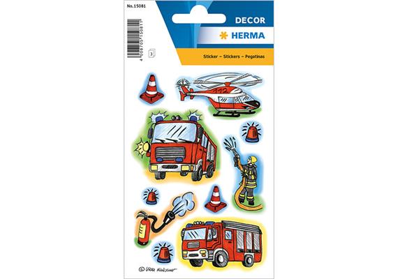 Herma 15081 - Sticker Decor "Feuerwehr"