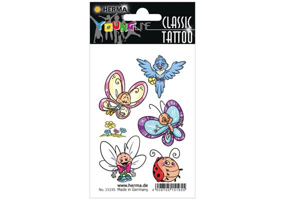 Herma - Classic Tattoo Colour - Schmetterling and Friends