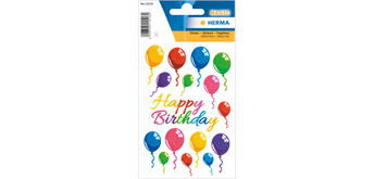 Herma - Sticker Magic - Birthday Luftballons