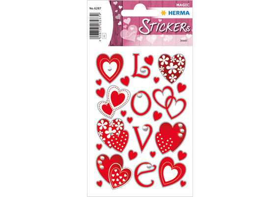 Herma - Sticker Magic - Love Jewel