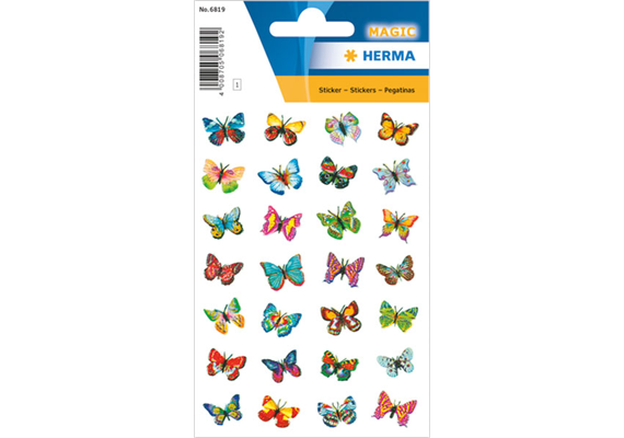 Herma - Sticker Magic - Schmetterlinge