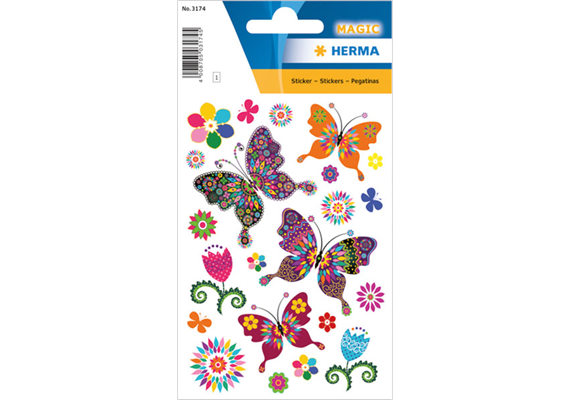 Herma - Sticker Magic - Schmetterlingsvielfalt