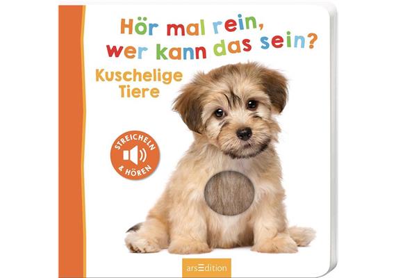 Hör mal rein, wer kann das sein? Kuschelige Tiere